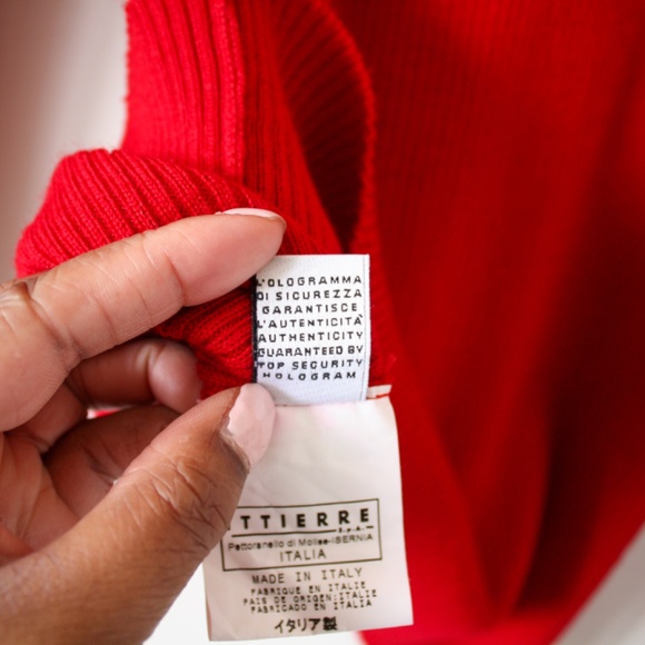 Dolce & Gabbana Red Sweater with Logo - Picture 9 of 10